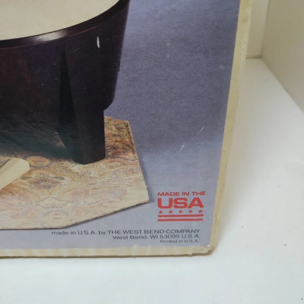 Vintage West Bend Party Perk 12-30 Cup Automatic Coffee Maker Percolator Urn